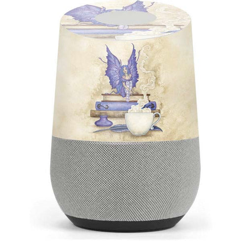 Amy Brown Bookworm Fairy Google Home Skin